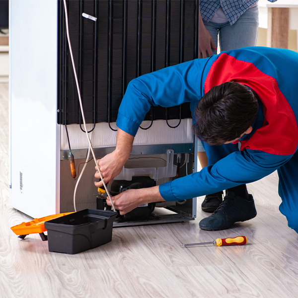 how long does it usually take to repair a refrigerator in Mecklenburg County